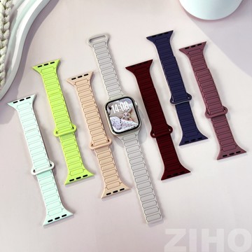 二代磁吸三株 多巴胺配色 Ultra3 S11 錶帶 Apple Watch 蘋果 手錶 SE3 44/45/46/49