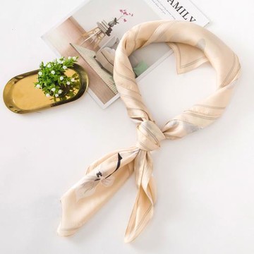 杭州蘇州真絲絲巾新款100%桑蠶絲高檔方巾送媽媽絲綢圍巾女90x90