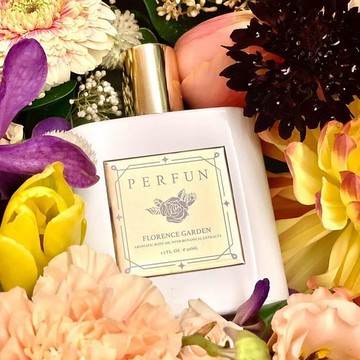 PERFUN｜佛羅倫斯花園-香氛保濕精萃 身體油 50ml 花香調精油(全效花香/美體精華油)