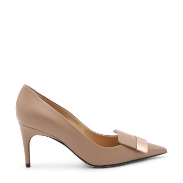 Sergio Rossi - Bright Skin Leather Sr1 Pumps