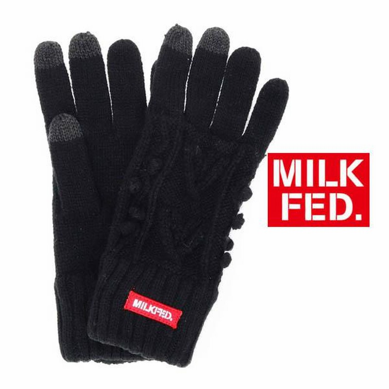 50%OFF ミルクフェド 手ぶくろ 手袋 MILKFED レディース スマホ対応 小物