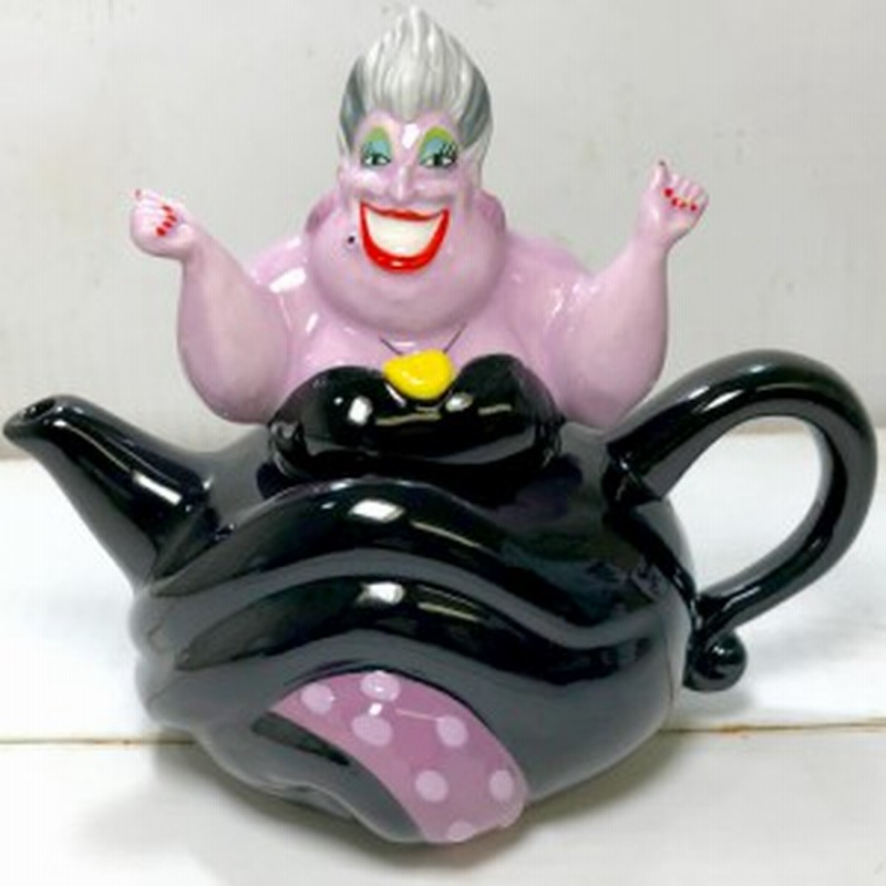 ティーポット アースラ リトルマーメイド グッズ ティーポット ディズニー 急須 通販 Lineポイント最大1 0 Get Lineショッピング