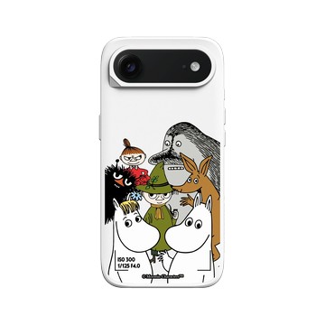 iPhone Air SolidX 白 - Moomin - 誰沒看鏡頭？