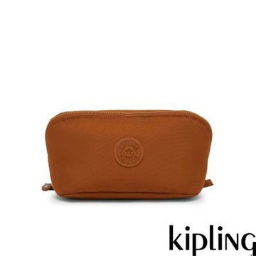 Kipling (網路獨家款)暖駝棕輕盈大容量收納包-MIRKOM