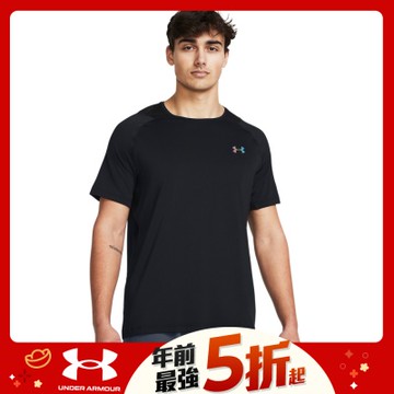 【UNDER ARMOUR】男 Rush Vent 短袖T-Shirt_1383700-001