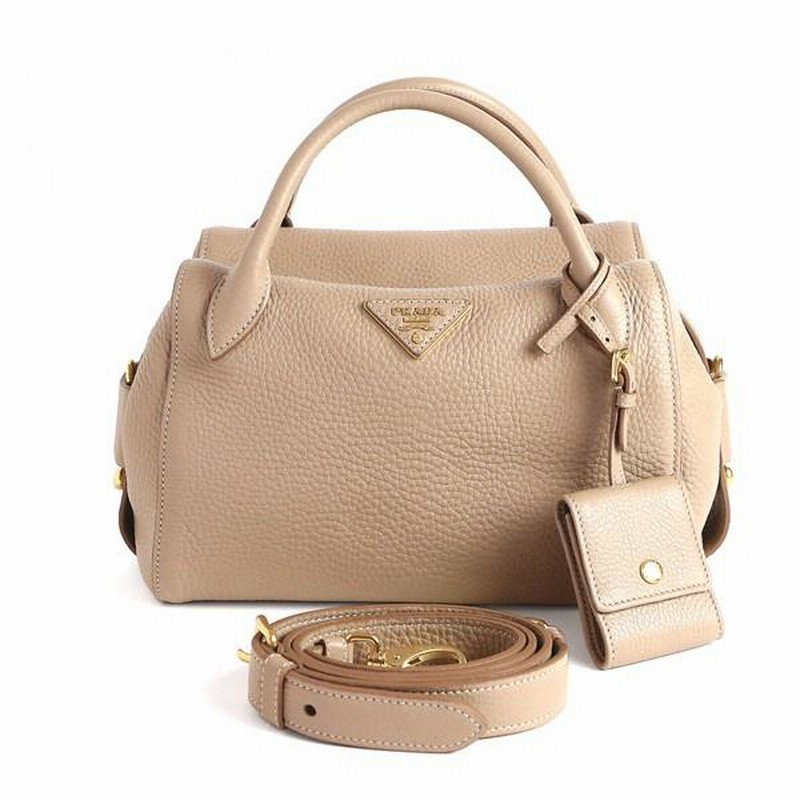 PRADA プラダ レディース レザー 2WAYハンドバッグ 1BB032 VIT.DAINO