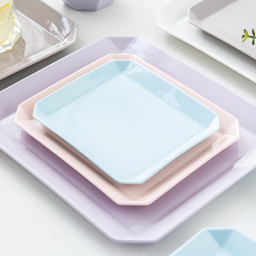 ijarl億嘉 創意陶瓷餐具牛排盤西餐盤子 家用早餐盤菜盤碟子湖光