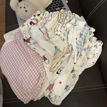 taoye♡ | 泡泡棉 遛彎神褲 卡通睡褲 薄款居家懶人休閒褲 可外穿家居短褲