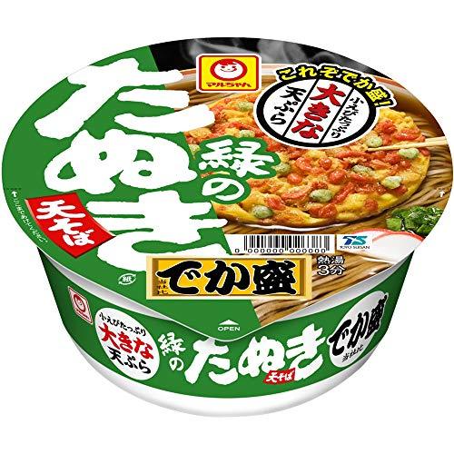 東洋水産 赤いきつね緑のたぬき 緑のたぬき 天そば でか盛 東 146g