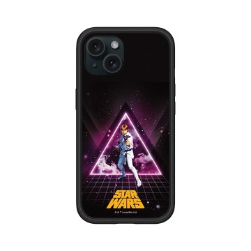 iPhone 15 Mod NX 黑 - 迪士尼-星際大戰 Star Wars - 天行者路克-復古系列