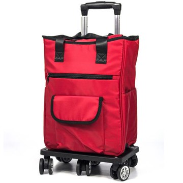 aaronation - 保證超滑順六輪購物拉桿袋 - V5-S220