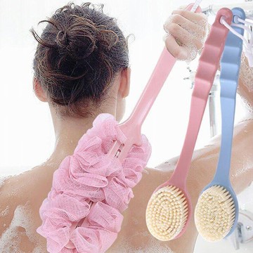 搓澡神器洗澡刷子搓背刷長柄搓澡巾后背軟毛沐浴刷搓泥用品不求人