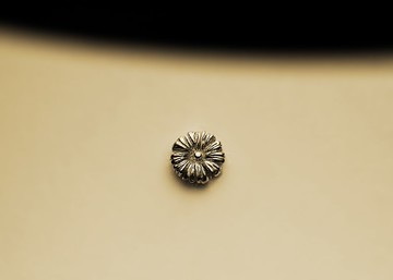 小雛菊耳環(單支/一對/可改耳夾式)