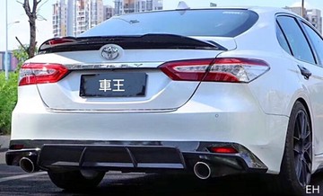 車王汽車精品百貨 豐田camry 8代八代後下巴大包小包後保桿後包圍 Yahoo奇摩超級商城 Line購物