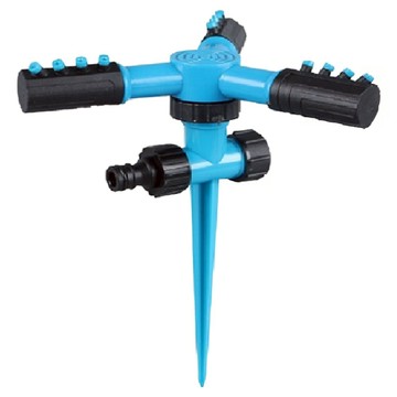 小麥購物 可調式地插噴頭 L554  藍色  1個