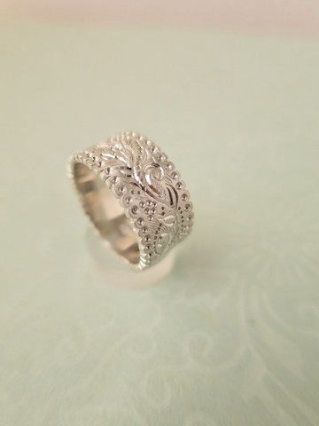 【訂製商品】SV Botanical Ring 銀色