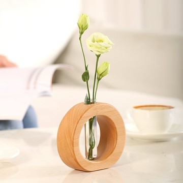 現代簡約北歐花器插花玻璃花瓶水培擺件客廳干花小清新家居裝飾品