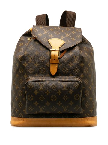 Louis Vuitton Pre-Owned - 1997 Montsouris GM backpack - women - Canvas - One Size - Brown