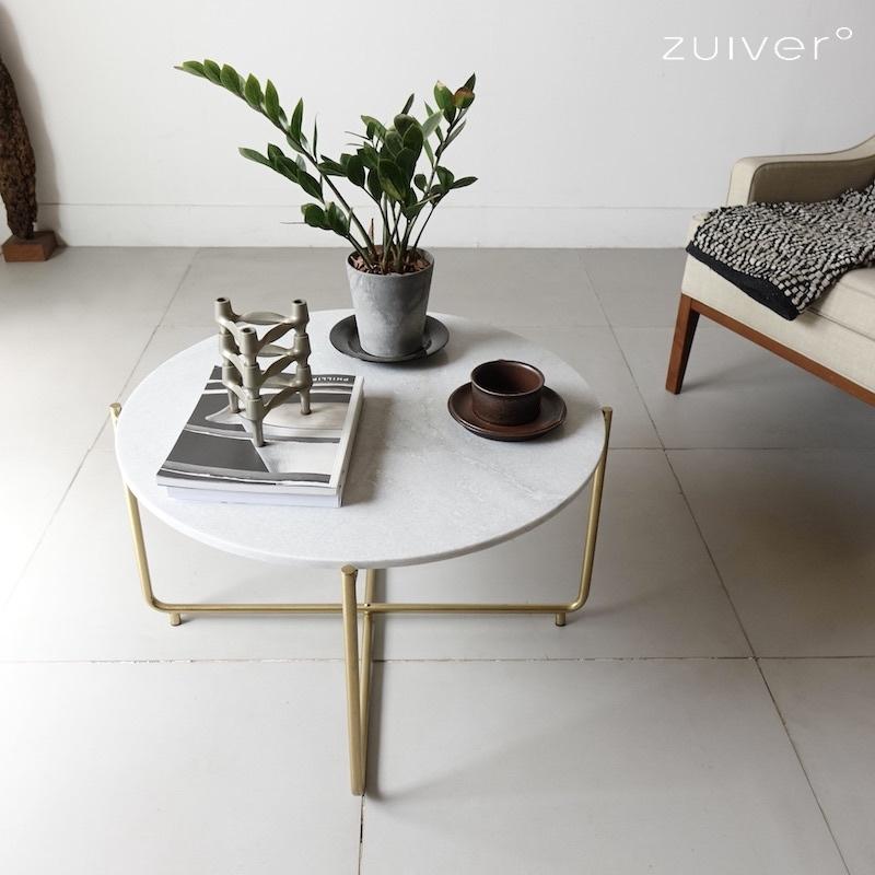 ZUIVER TIMPA MARBLE COFFEE TABLE センターテーブル 大理石 幅70cm