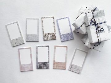 四季曆 邊框便利貼