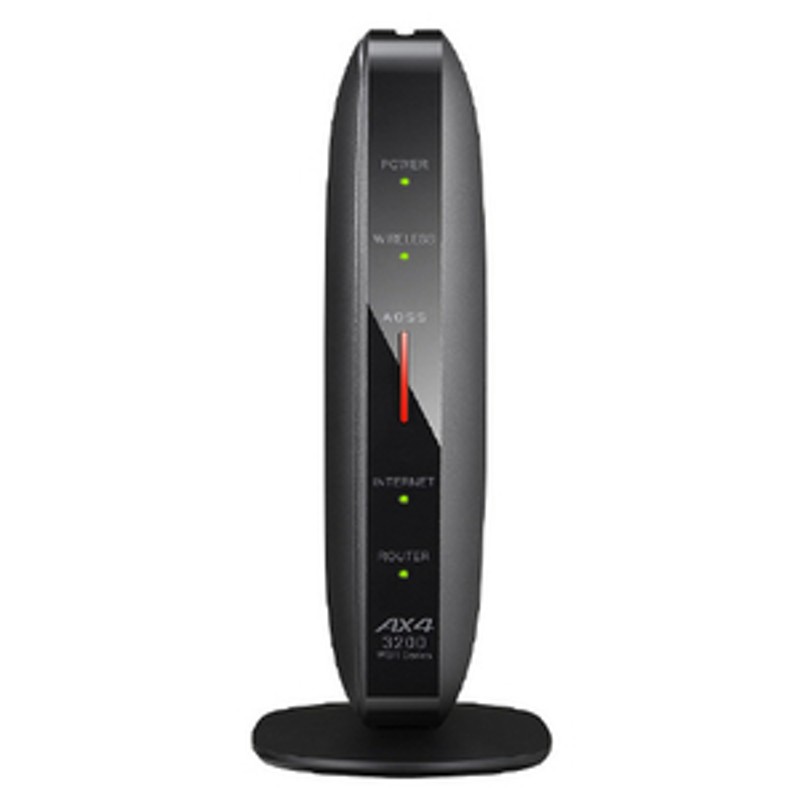 バッファロー 無線LAN 親機11ax/ac/n/a/g/b 2401+800Mbps ブラック