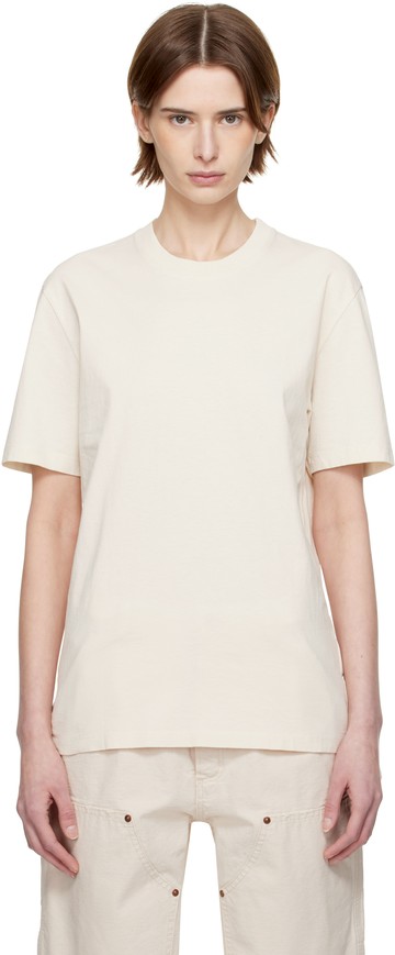 Maison Margiela 三件装米色 T 恤