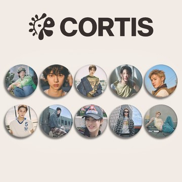 ⭐韓國代購正版⭐cortis出徒專概念照徽章 馬口鐵吧唧 鏡子鑰匙扣 明星周邊 keonho