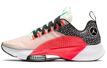 JORDAN AIR ZOOM RENEGADE WHITE INFRARED 23 BLACK