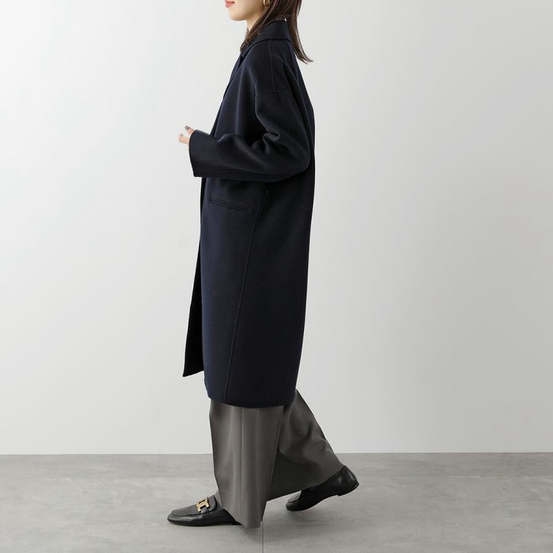 'S　Max Mara　ダブルジップ裏ボアフード有り