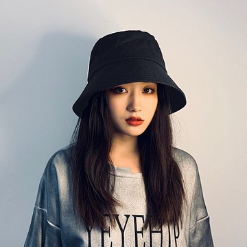 加大加深漁夫帽女士百搭夏季休閒防曬防紫外線日系盆帽遮陽帽流行配飾【木屋雜貨】