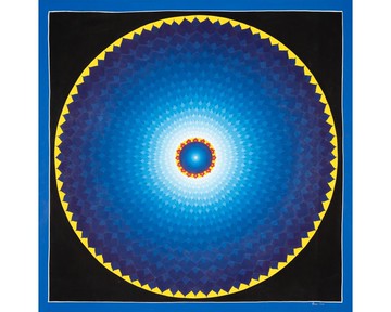 传统莲花曼陀罗——手工绘制的内在安宁唐卡艺术