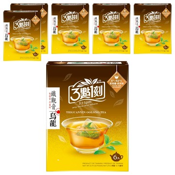 3點1刻 鐵觀音烏龍茶  3.5g  6包  2盒