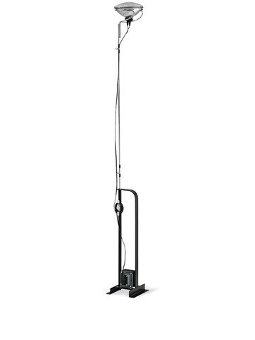 Flos - Toio floor lamp - unisex - Brass/stainless steel - One Size - Silver