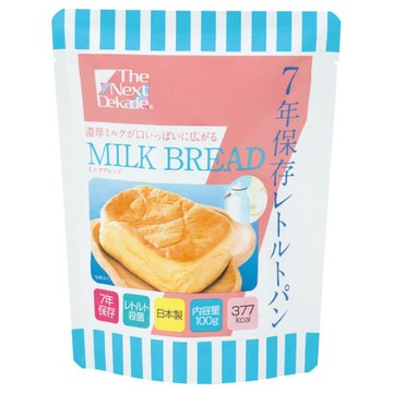【緊急防災食品】即食牛奶麵包 7年保存期 1餐份