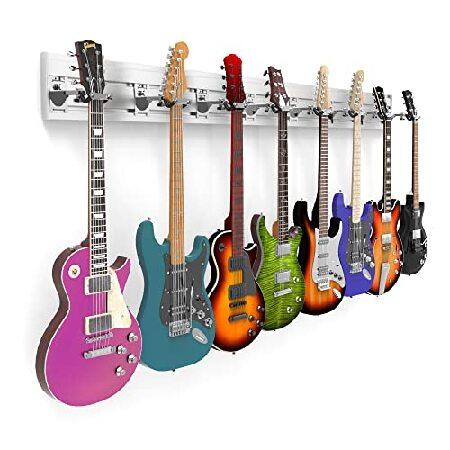 Horizontal Guitar Wall Mount Chrome Hooks, Accessories Rack Hanger Holder Stand, Banjo 並行輸入