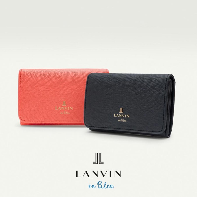 ランバンオンブルー LANVIN en Bleu カードケース 480114