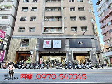邊間7.8米大面寬黃金店面｜年收198萬穩定收租｜台中市西區精誠路