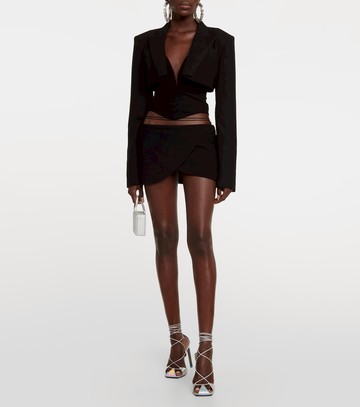 Mônot Wrap miniskirt