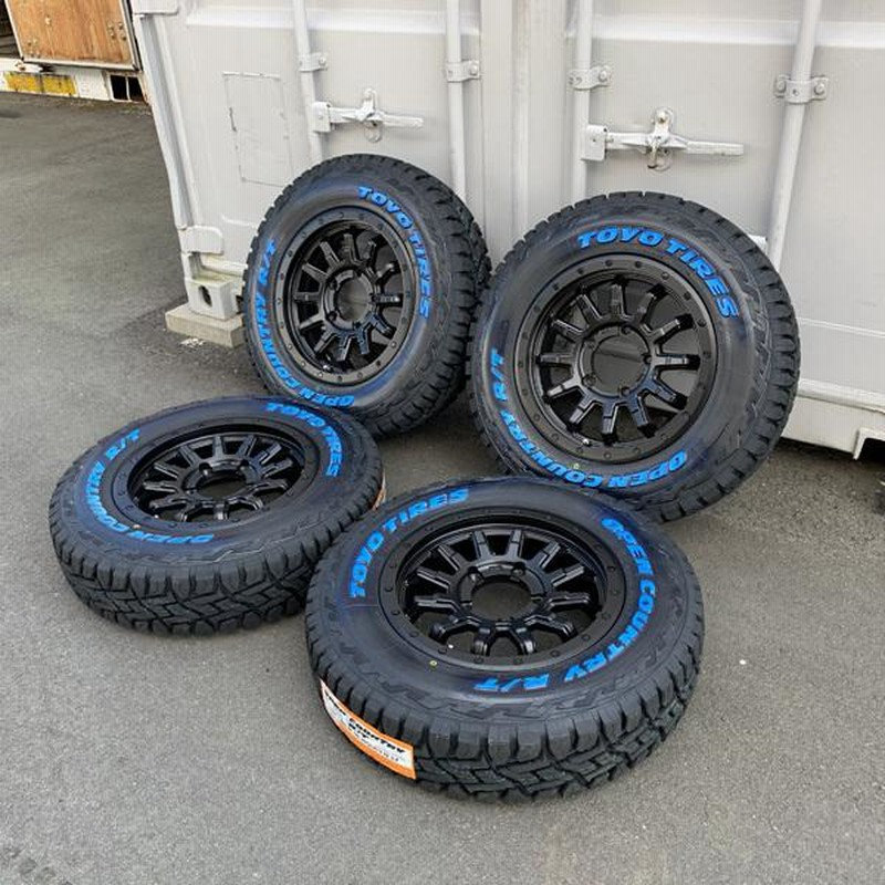 ジムニー JB64 JB23 JA11 トーヨー オープンカントリー R/T 185/85R16 ホワイトレター 新品 タイヤホイールセット  ロックフォース 16インチ | LINEショッピング