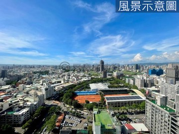 文心中清捷運宅 城市桂冠 三房附車位視野戶｜台中市北區文心路四段