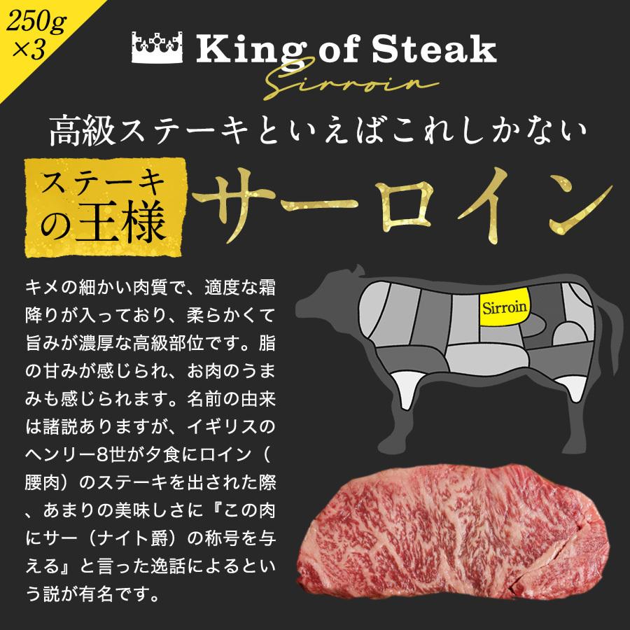 ステーキ×1枚 250g A4 ・A5ランク サーロイン 黒毛和牛 ギフト贈り物 送料無料