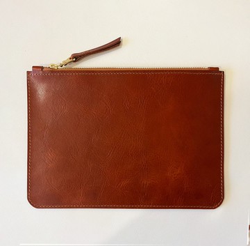 【義大利植鞣革】CARRY 皮革收納袋 / 皮革筆袋 /文具包