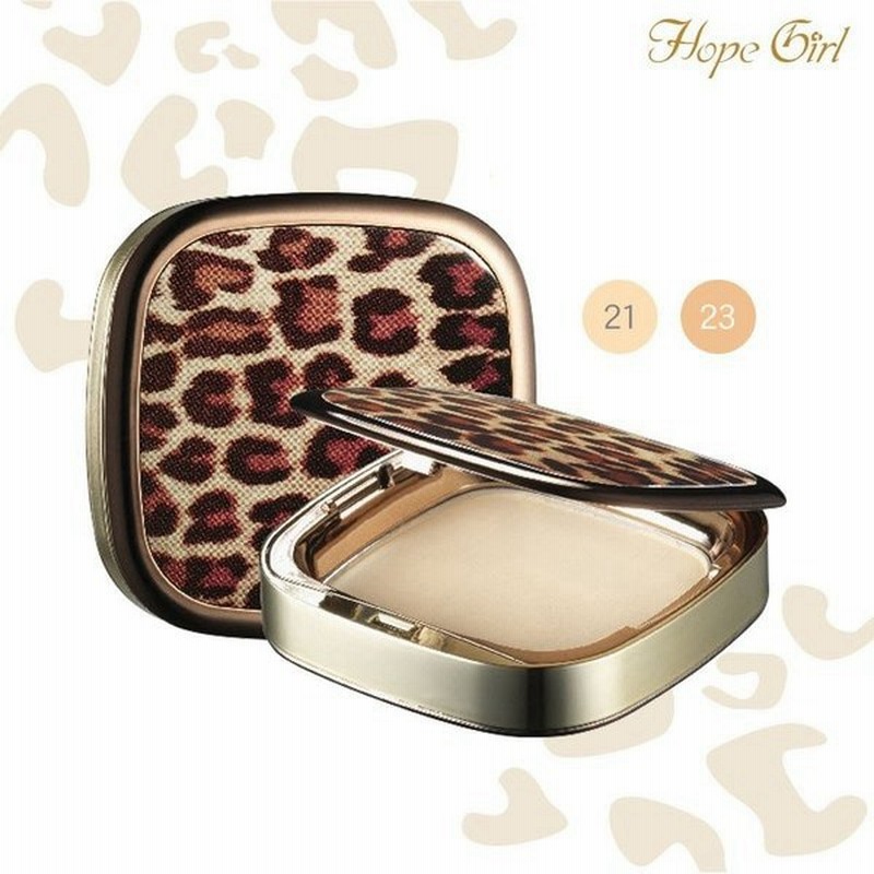 Hopegirl ホープガールスリーク サテンパウダーパクト メール便可 韓国コスメ シルク サラサラ ファンデーション テカらない しっとり 陶器肌 通販 Lineポイント最大get Lineショッピング