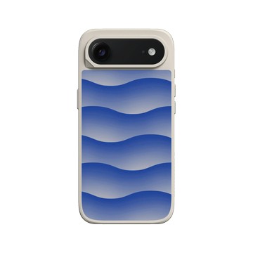 iPhone Air SolidX 貝殼灰 - Ocean Collection: Let's Sea 海洋系列：一路向海 - 海波交響（暗湧）