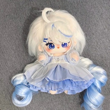 【原神啟動✨】官方正品 原神 芙芙奶昔 屬性 芙寧娜 棉花娃娃 20cm 二次元 換裝 週邊 玩偶 禮物