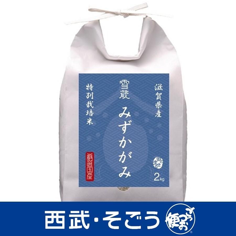 新米 令和5年産 2023年産 みずかがみ 雪蔵保管 特別栽培米 滋賀産みずかがみ 2kg お歳暮