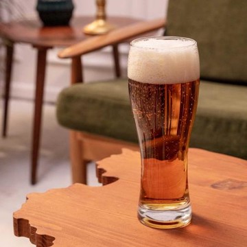 夏季啤酒杯無鉛水晶玻璃果汁杯餐廳酒吧特色黑麥啤生啤波蘭進口杯