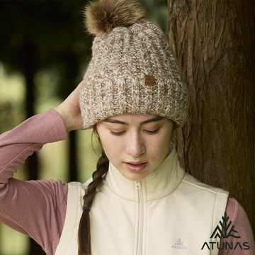 【ATUNAS 歐都納】羊毛保暖帽A1AH2514N/2色可選