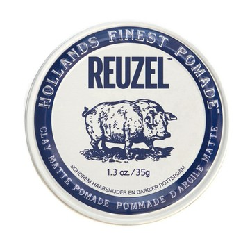 REUZEL CLAY MATTE Pomade 白豬強力黏土級水性髮泥35g 優惠價:300元｜岡山戀香水
