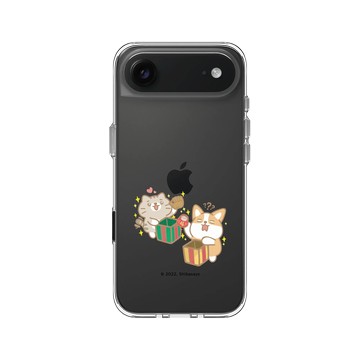 iPhone Air Clear Case（相機按鈕） 透明 - 柴語錄 Shiba Says - 交換禮物